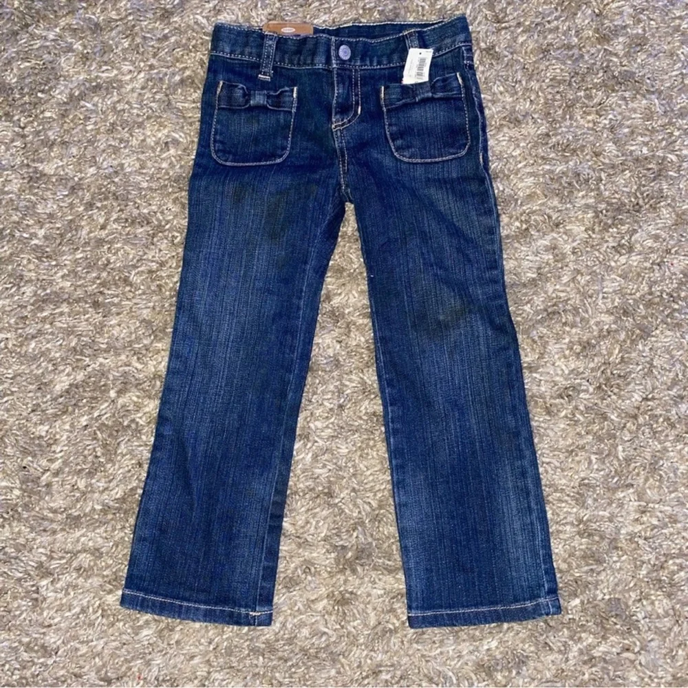 NWT Girls old navy jeans straight fit size 5t